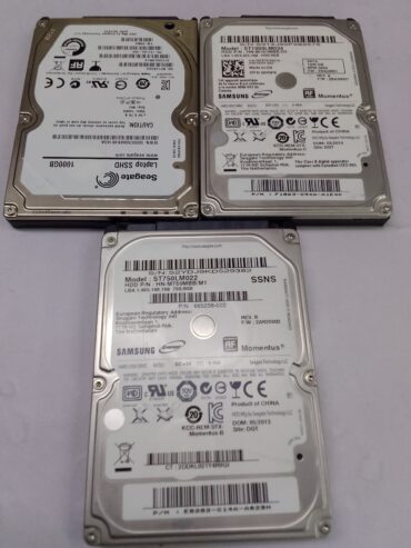 Laptop hardisks