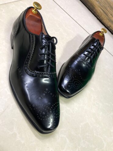 Office leather shoes