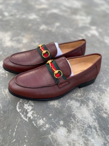 Gucci leather shoes…