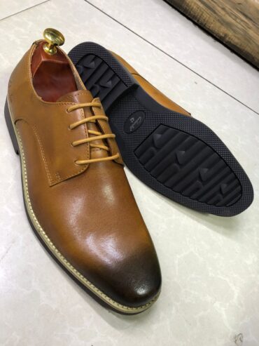 Office leather shoes