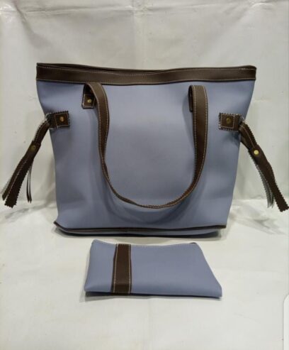 Faux leather handbags