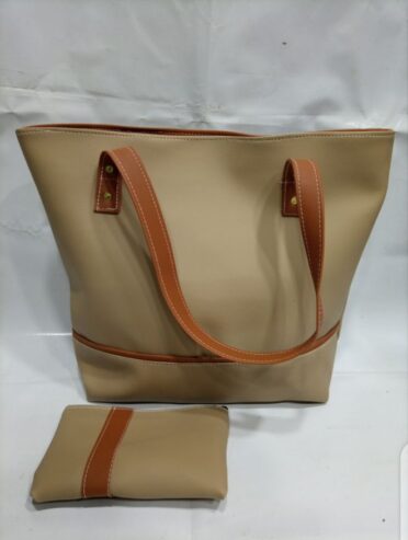 Faux leather handbags