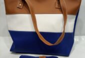 Faux leather handbags