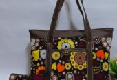 Ankara faux leather handbags