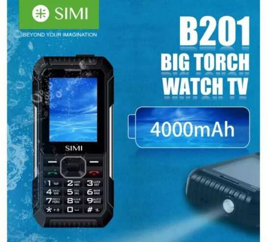 SIMI B201 Solar Charing Phone 2.4inch with Analog