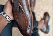 Official pure leather shoes with rubber sole