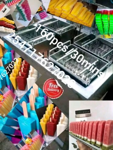 Ice cream popsicle machines