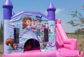 Bouncing castles and trampolines for hire 07171648