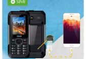 SIMI B201 Solar Charing Phone 2.4inch with Analog