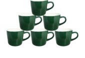 Niceone 6pcs 15OZ High Quality Porcelain Tea Milk