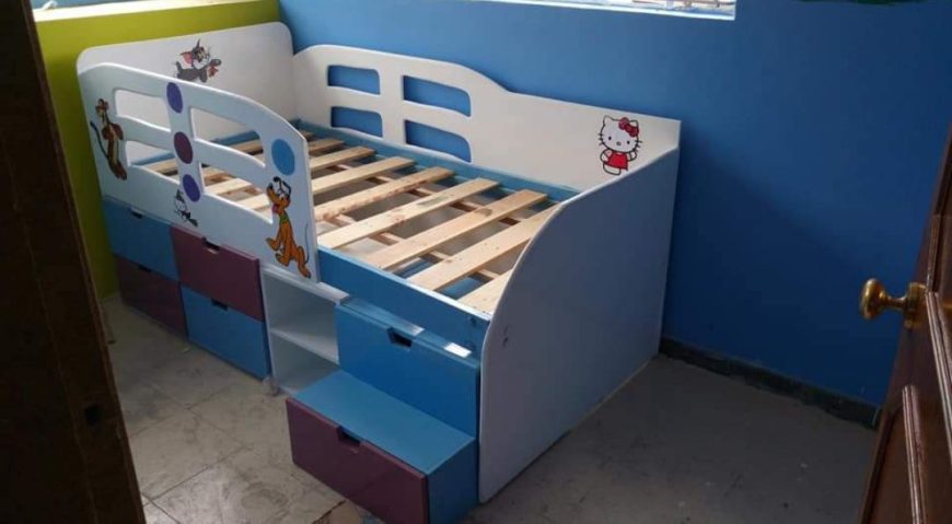 Kids beds with storage