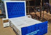 Queen pallet bed