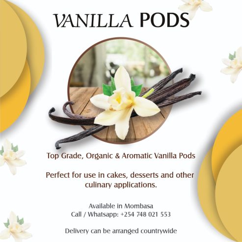 Vanilla pods/sticks