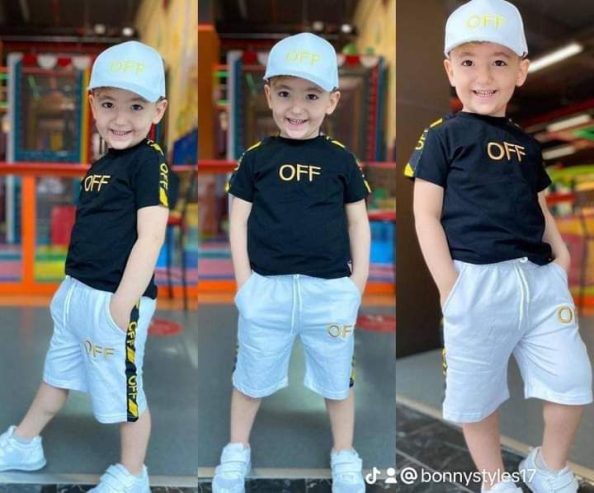 Off-white design boys set