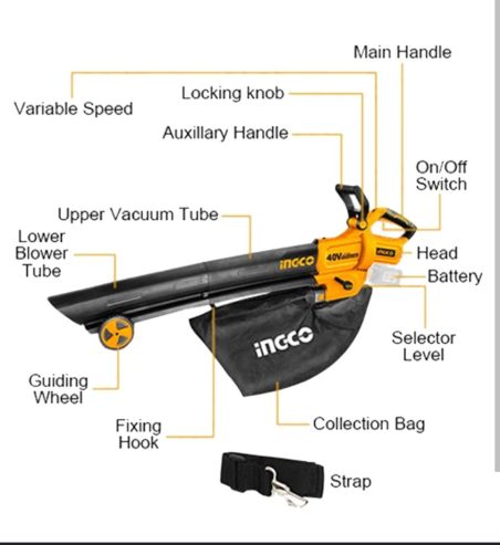 Cordless Aspirator Blower